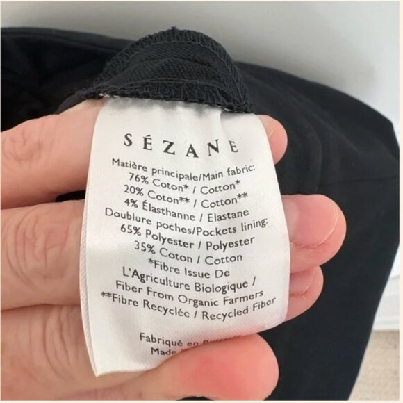 NWT Sezane Clara Pants US 2 FR 34 - Picture 6 of 6